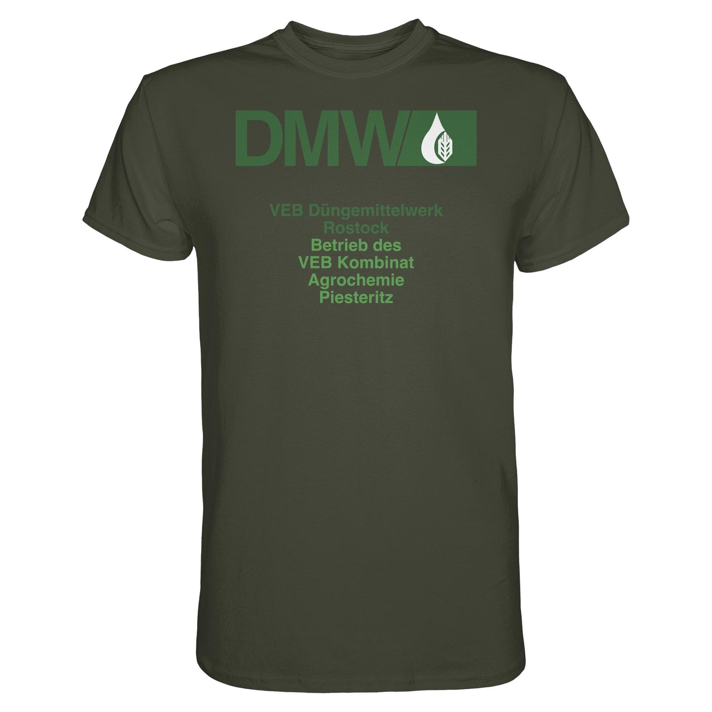 DDR Ostalgie Shirt Unisex • VEB DÜNGEMITTELWERK ROSTOCK