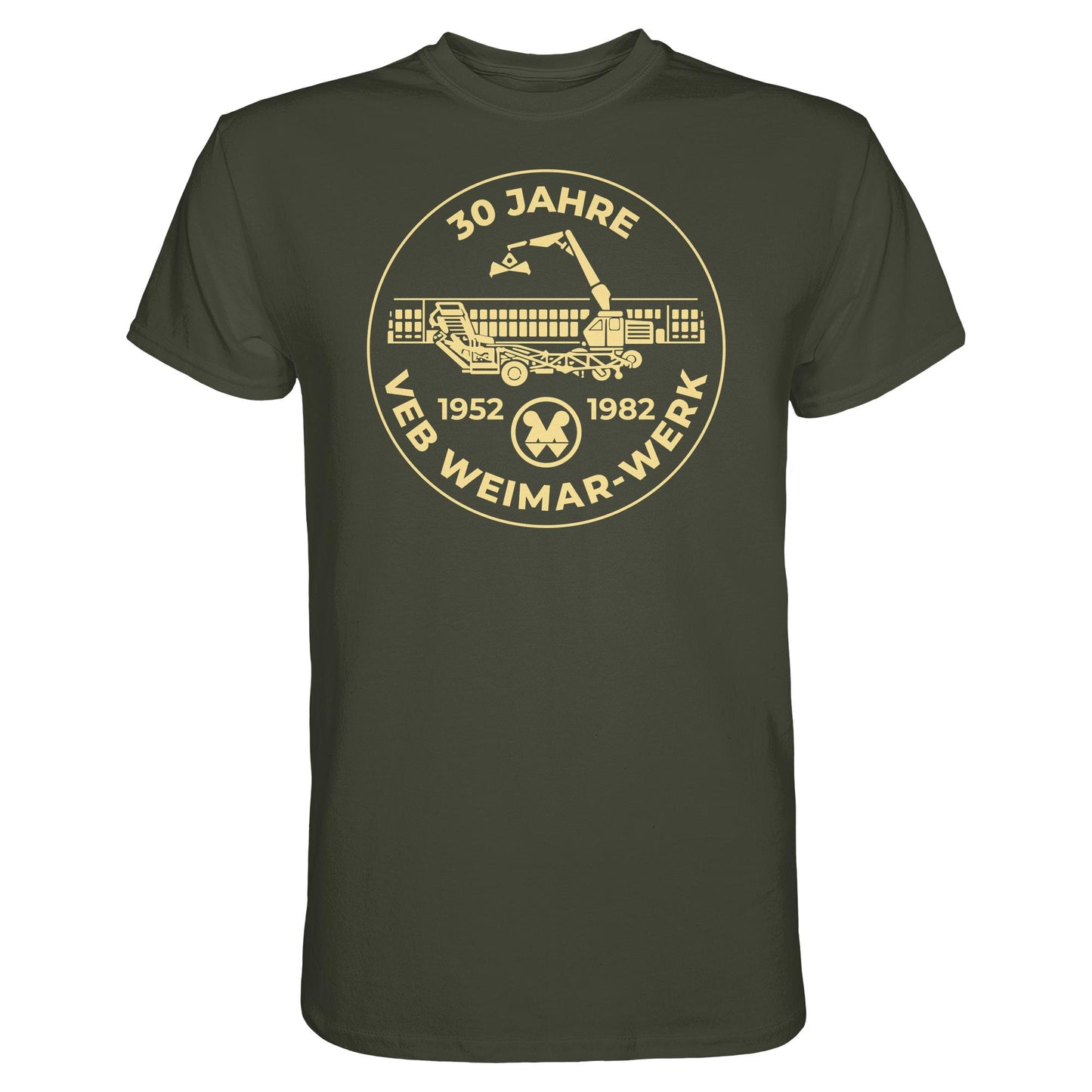 DDR Ostalgie Shirt Unisex • 30 JAHRE VEB WEIMAR-WERK