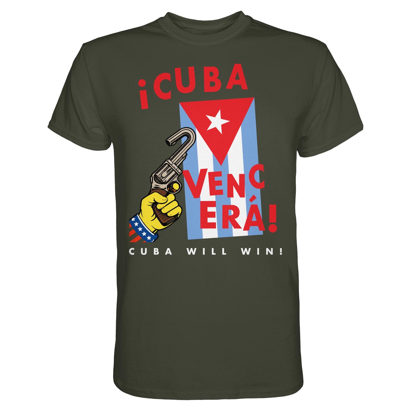 DDR Ostalgie Shirt Unisex • VENCERÁ! CUBA WILL WIN! (ORIGINAL POSTER KUBA)