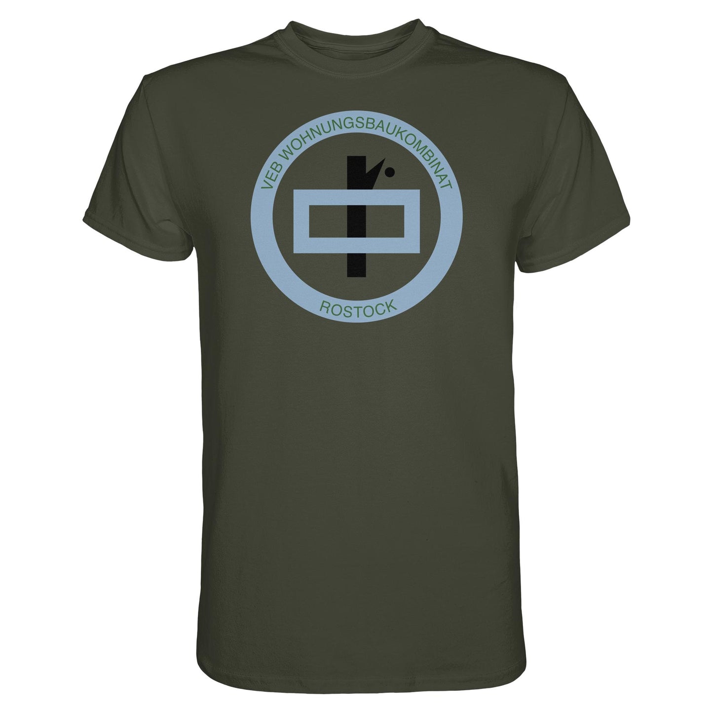DDR Ostalgie Shirt Unisex • VEB WOHNUNGSBAUKOMBINAT ROSTOCK