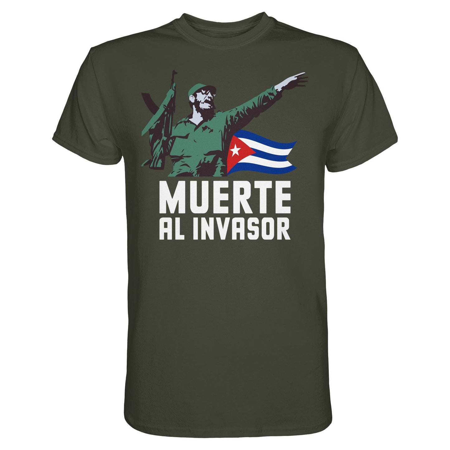 DDR Ostalgie Shirt Unisex • KUBA - MUERTE AL INVASOR