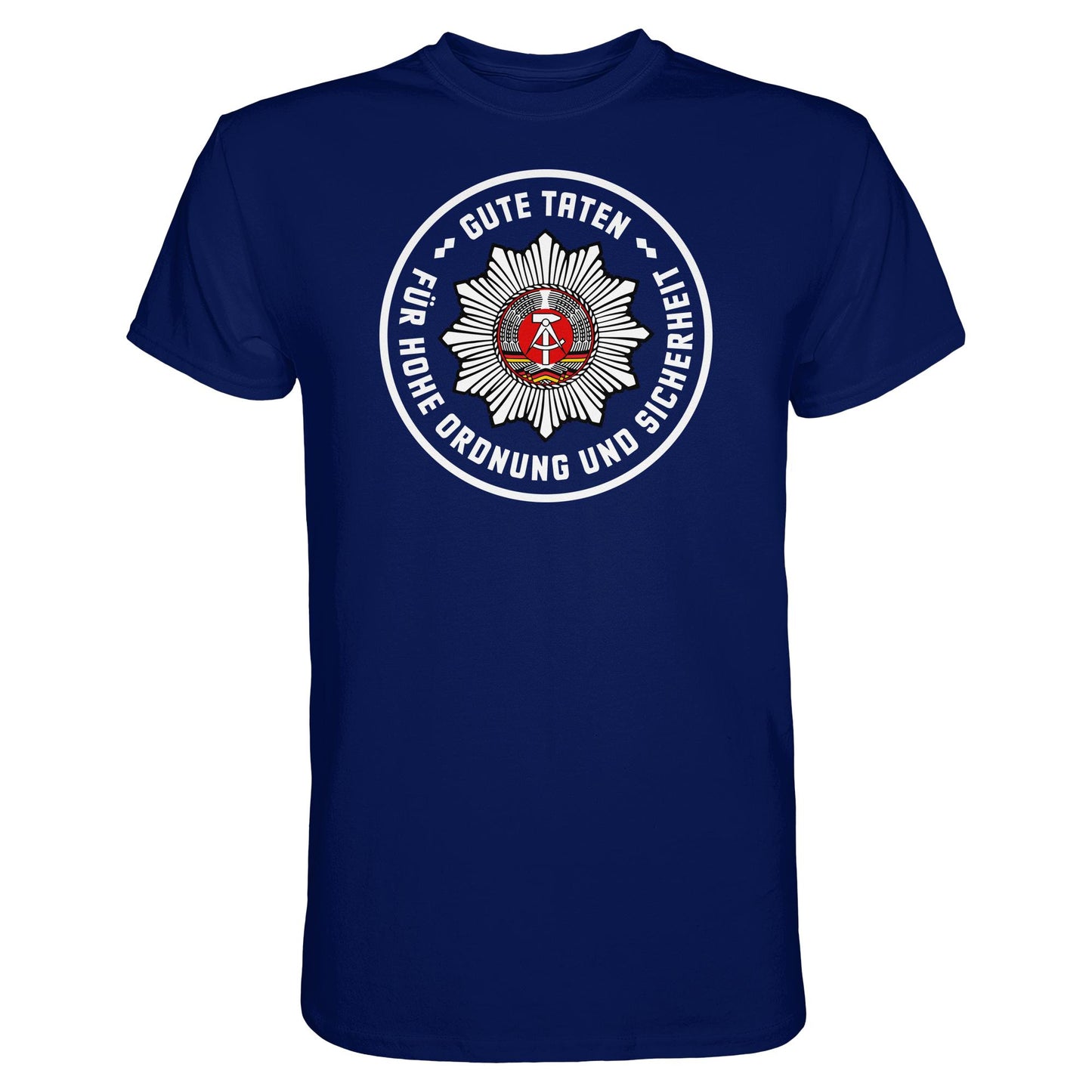 DDR Ostalgie Shirt Unisex • ABZEICHEN VOLKSPOLIZEI FÜR JUNGE PIONIERE