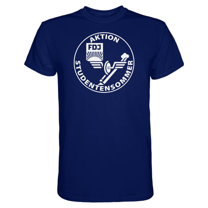 DDR Ostalgie Shirt Unisex • FDJ AKTION STUDENTENSOMMER