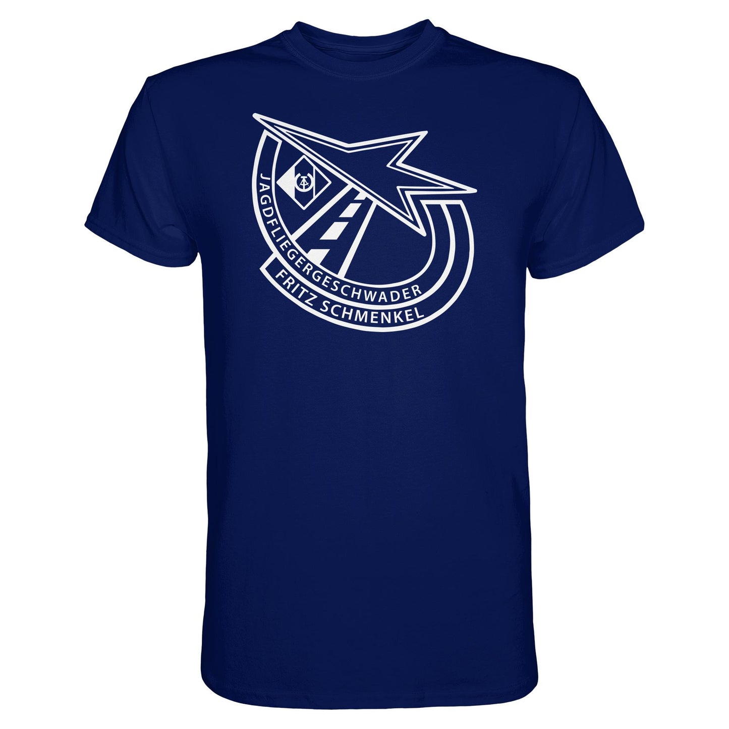 DDR Ostalgie Shirt Unisex • NVA EMBLEM - GESCHWADER FRITZ SCHMENKEL