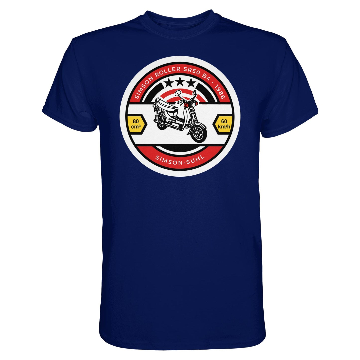 DDR Ostalgie Shirt Unisex • SIMSON SR50 - ORIGINAL BIERDECKEL
