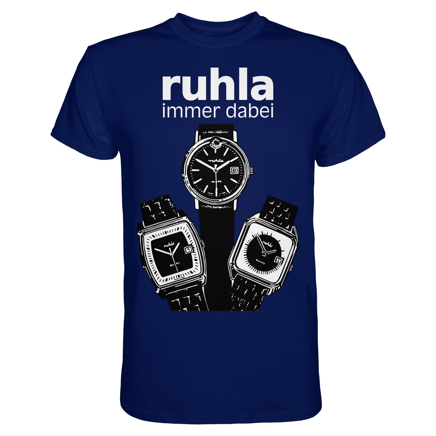 DDR Ostalgie Shirt Unisex • VEB UHRENWERK RUHLA (ORIGINAL PLAKAT)