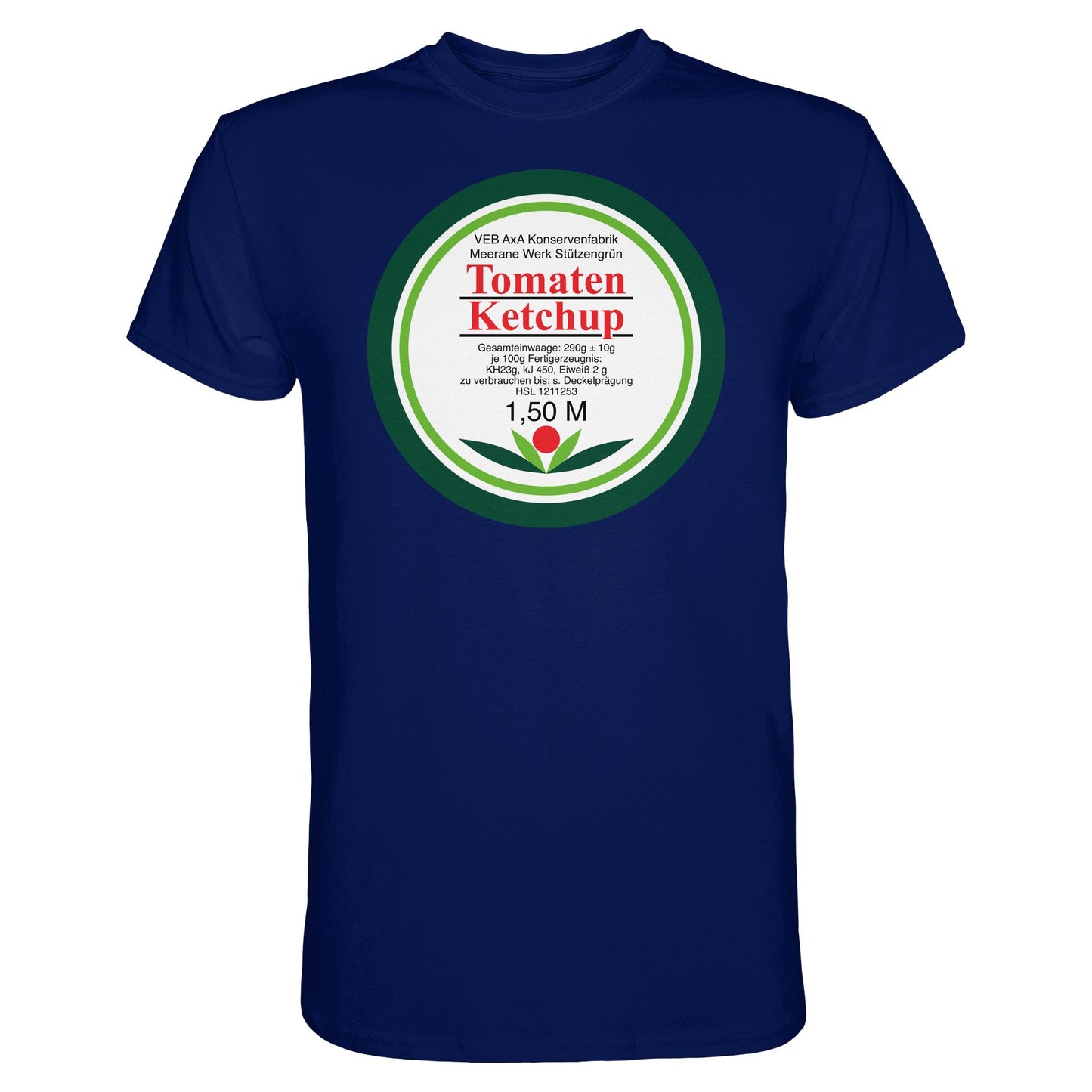 DDR Ostalgie Shirt Unisex • VEB AXA KONSERVEN MEERANE - TOMATEN-KETCHUP