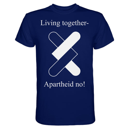 DDR Ostalgie Shirt Unisex • APARTHEID NO! (ORIGINAL POSTER)