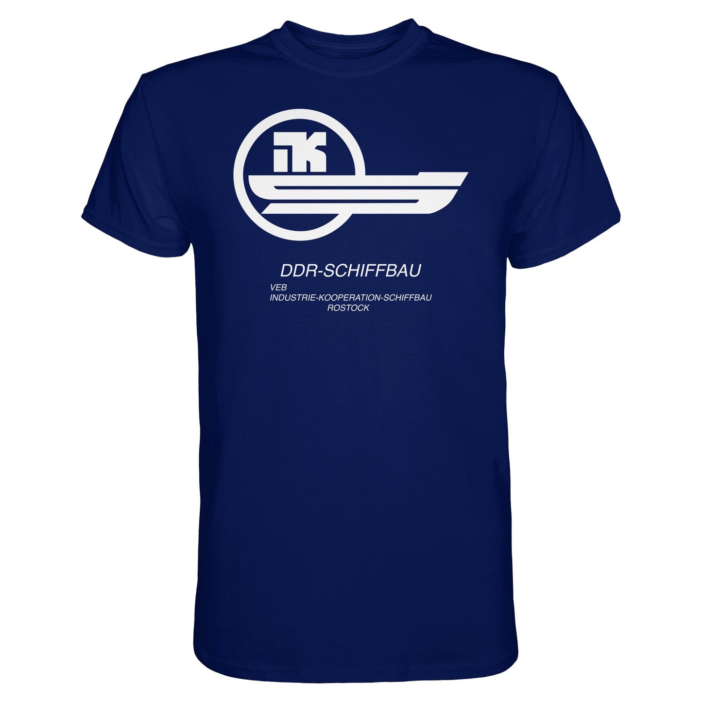 DDR Ostalgie Shirt Unisex • VEB INDUSTRIE-KOOPERATION SCHIFFBAU ROSTOCK