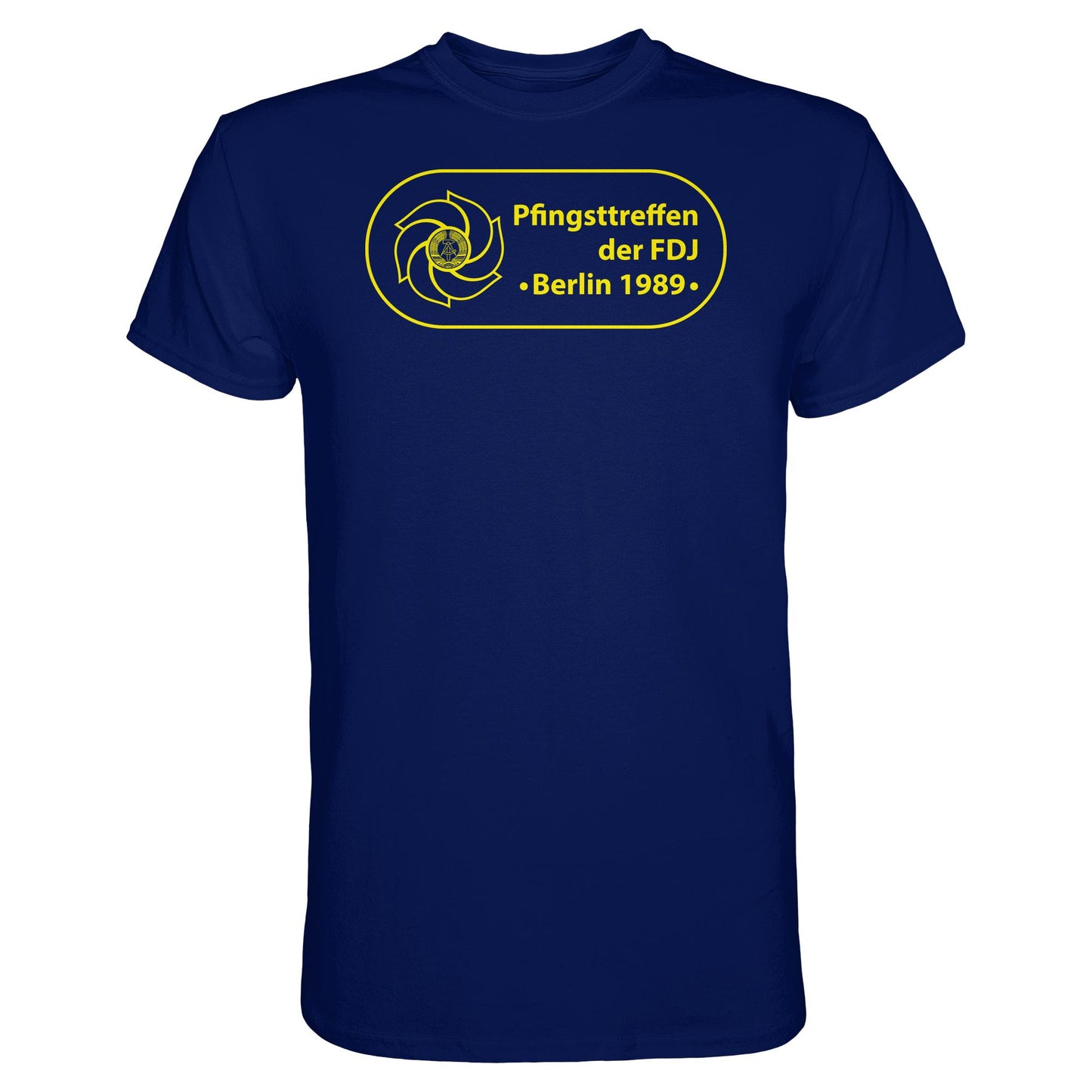 DDR Ostalgie Shirt Unisex • PFINGSTTREFFEN DER FDJ, BERLIN 1989