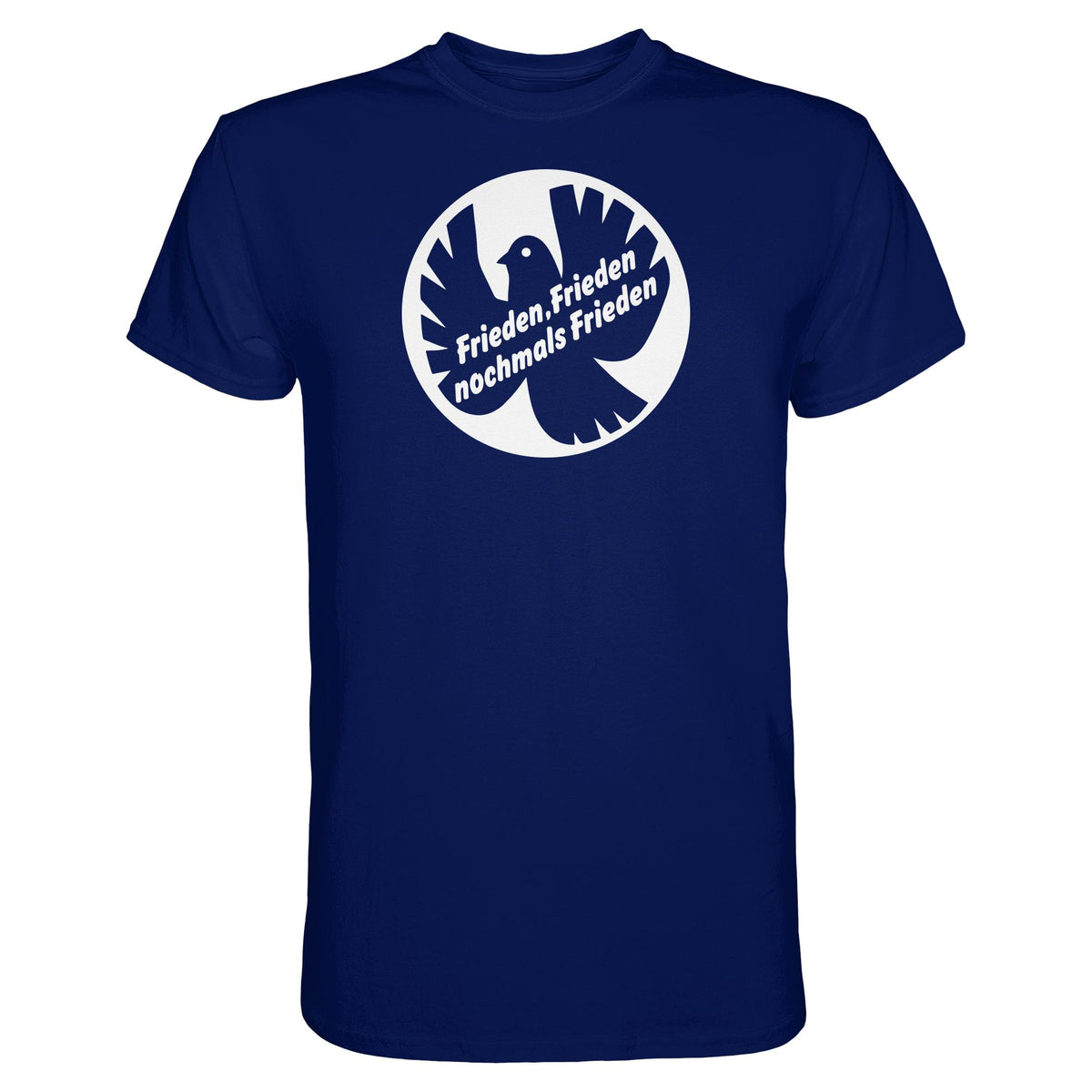 DDR Ostalgie Shirt Unisex • FRIEDEN, FRIEDEN NOCHMALS FRIEDEN (ORIGINAL BANNER)