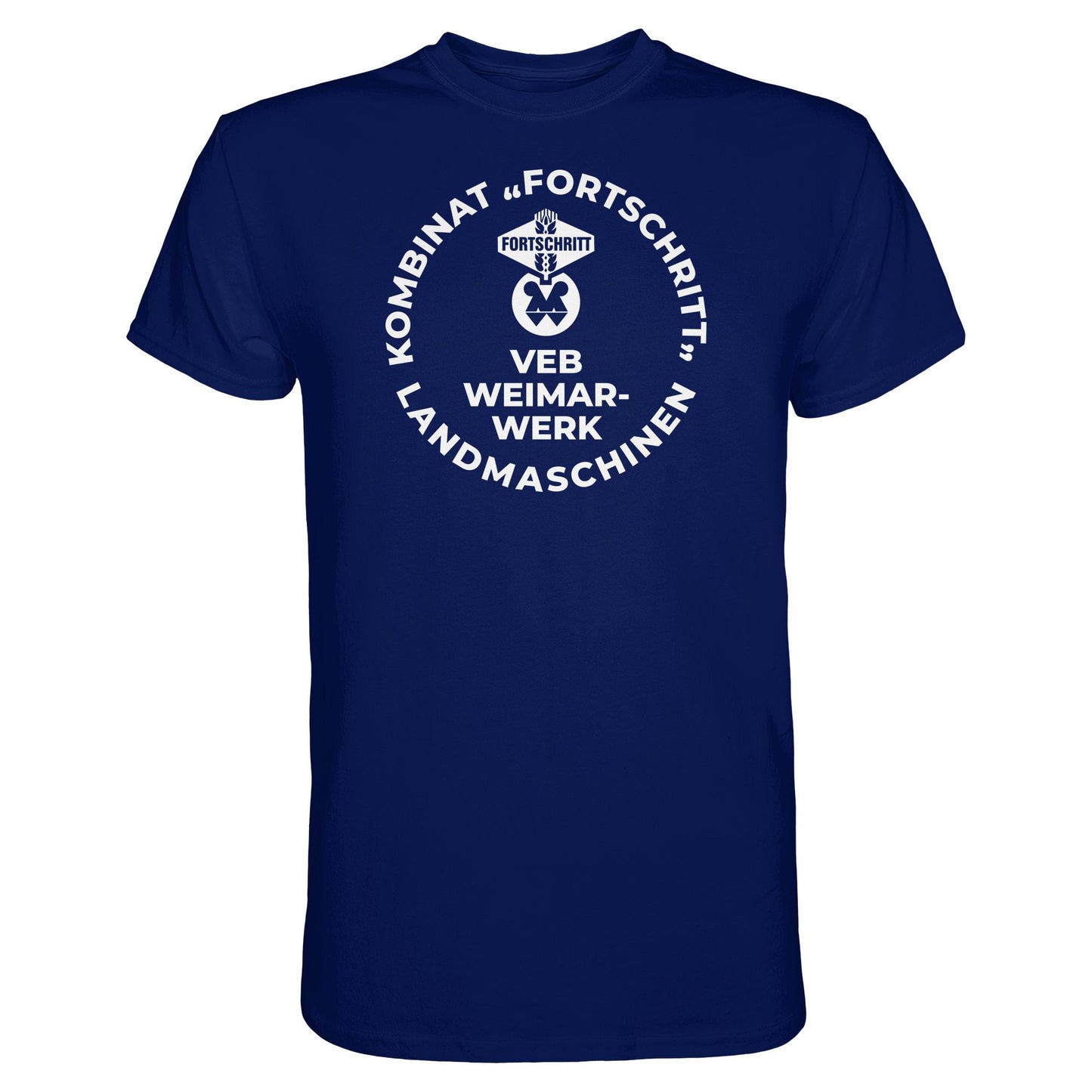 DDR Ostalgie Shirt Unisex • VEB KOMBINAT FORTSCHRITT WEIMAR LANDMASCHINEN