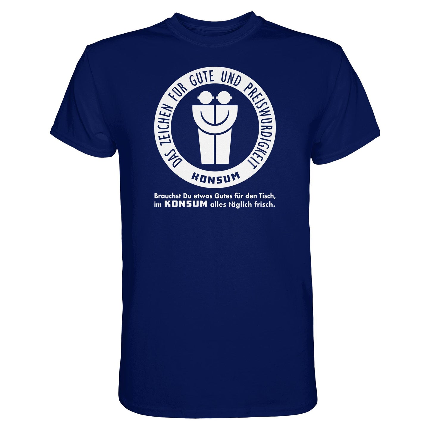 DDR Ostalgie Shirt Unisex • KONSUM - DAS ZEICHEN FÜR GÜTE UND PREISWÜRDIGKEIT