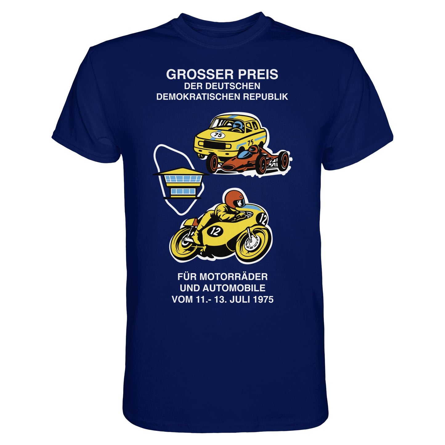 DDR Ostalgie Shirt Unisex • GROSSER PREIS DER DDR 1975