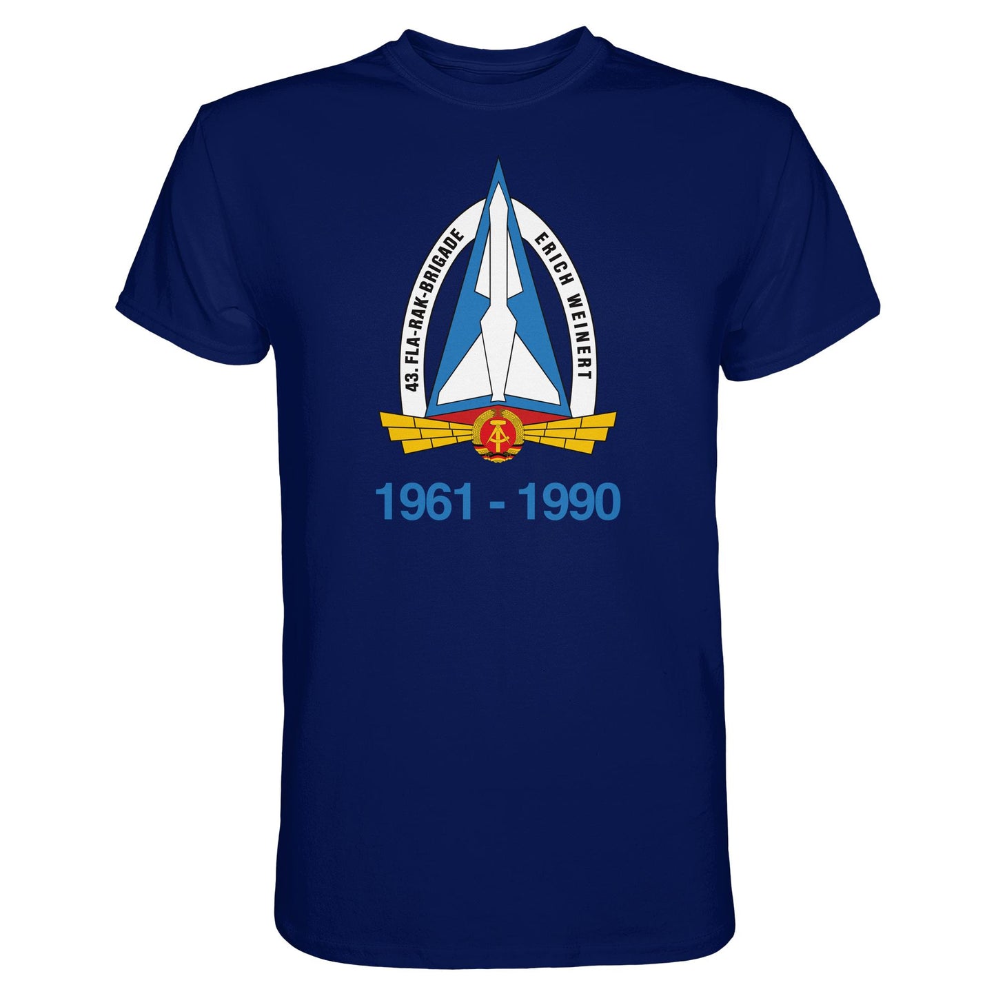 DDR Ostalgie Shirt Unisex • 43. FLA-RAK-BRIGADE ERICH WEINERT