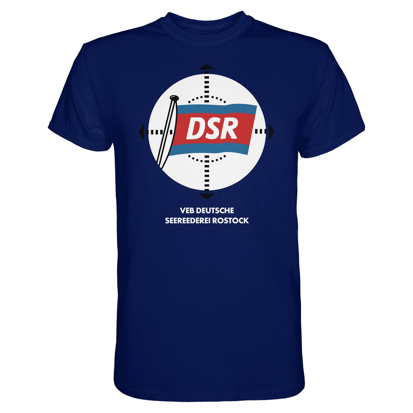 DDR Ostalgie Shirt Unisex • DSR - VEB DEUTSCHE SEEREEDEREI ROSTOCK