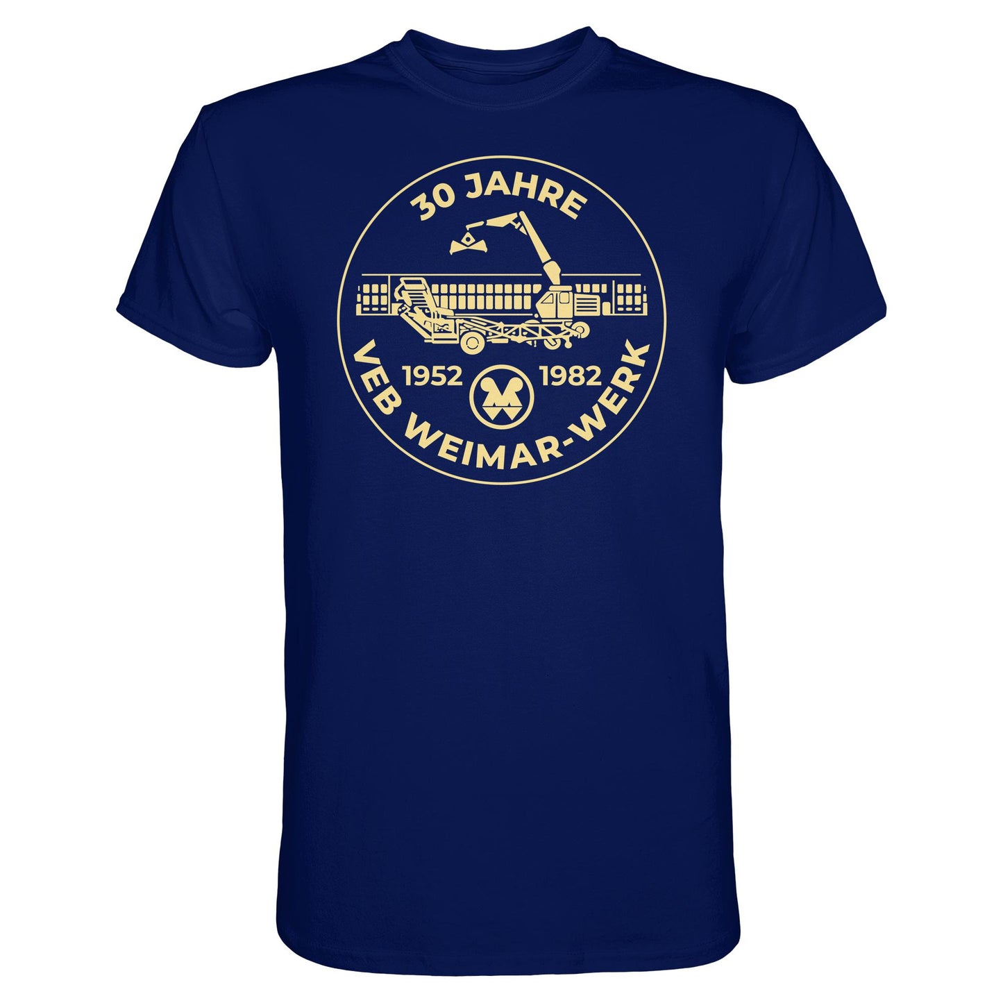 DDR Ostalgie Shirt Unisex • 30 JAHRE VEB WEIMAR-WERK