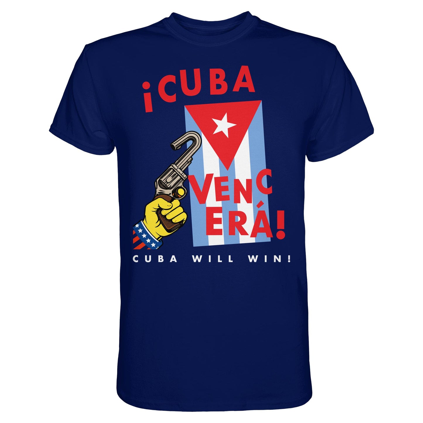 DDR Ostalgie Shirt Unisex • VENCERÁ! CUBA WILL WIN! (ORIGINAL POSTER KUBA)