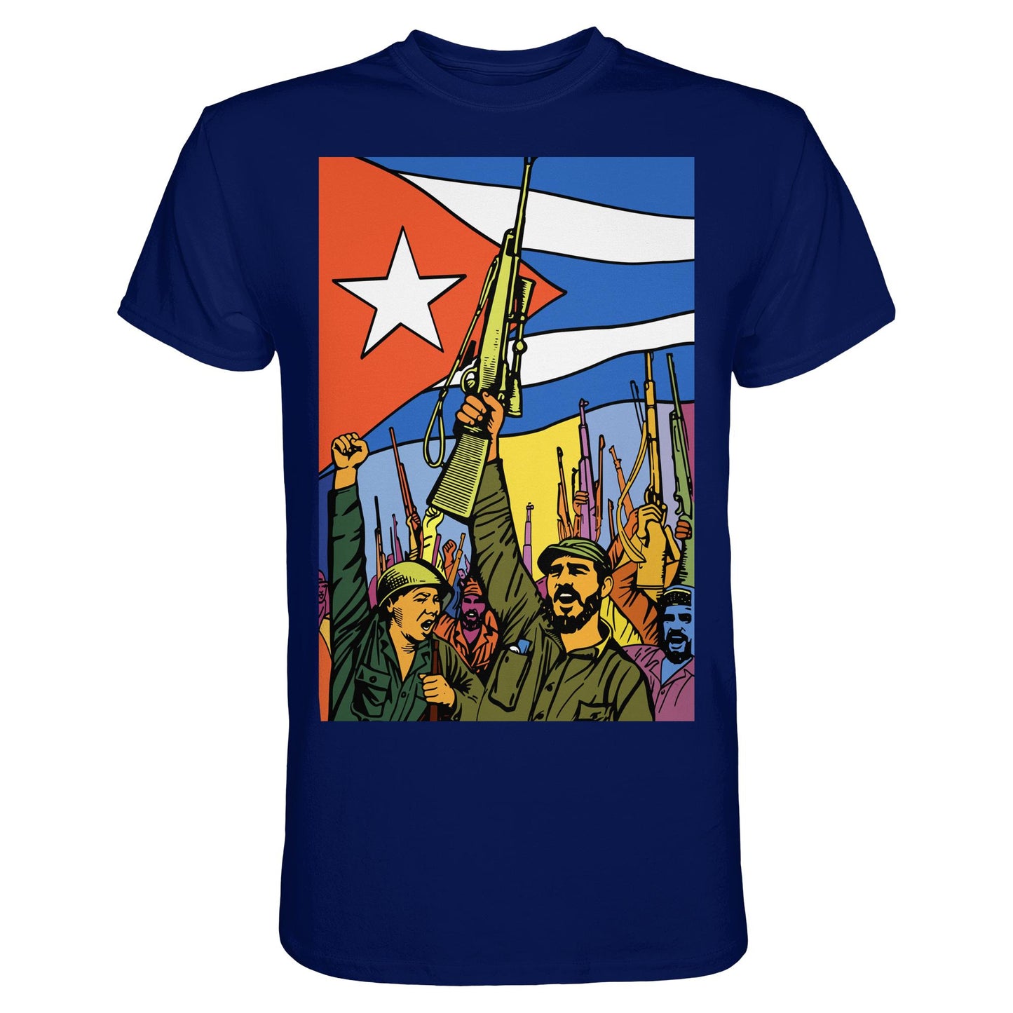 DDR Ostalgie Shirt Unisex • KUBANISCHE REVOLUTION (ORIGINAL POSTER)