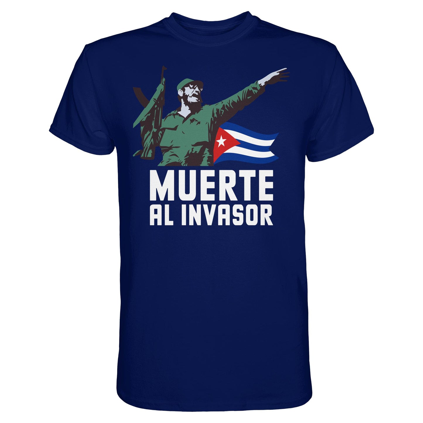 DDR Ostalgie Shirt Unisex • KUBA - MUERTE AL INVASOR
