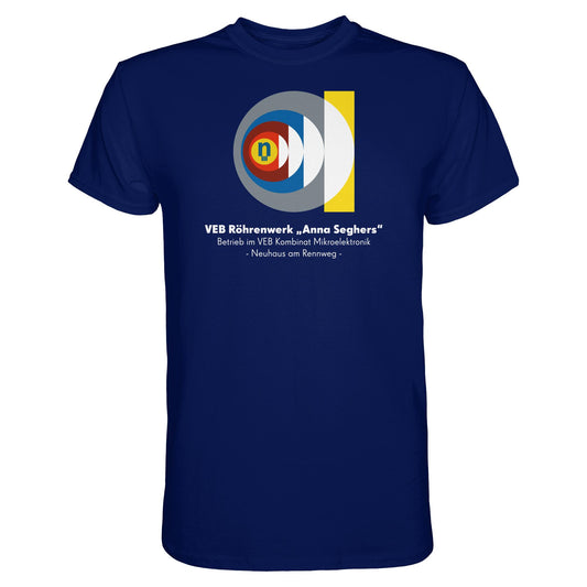 DDR Ostalgie Shirt Unisex • VEB RÖHRENWERK ANNA SEGHERS - NEUHAUS