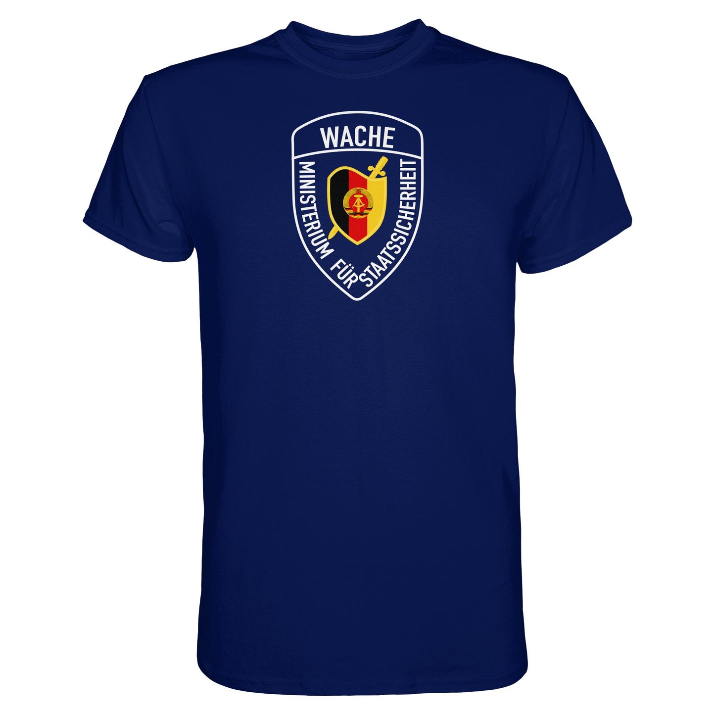 DDR Ostalgie Shirt Unisex • MINISTERIUM FÜR STAATSSICHERHEIT - WACHE (ORIGINAL SCHILD)