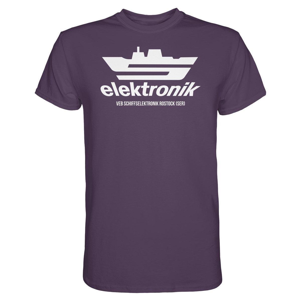 DDR Ostalgie Shirt Unisex • VEB SCHIFFSELEKTRONIK ROSTOCK