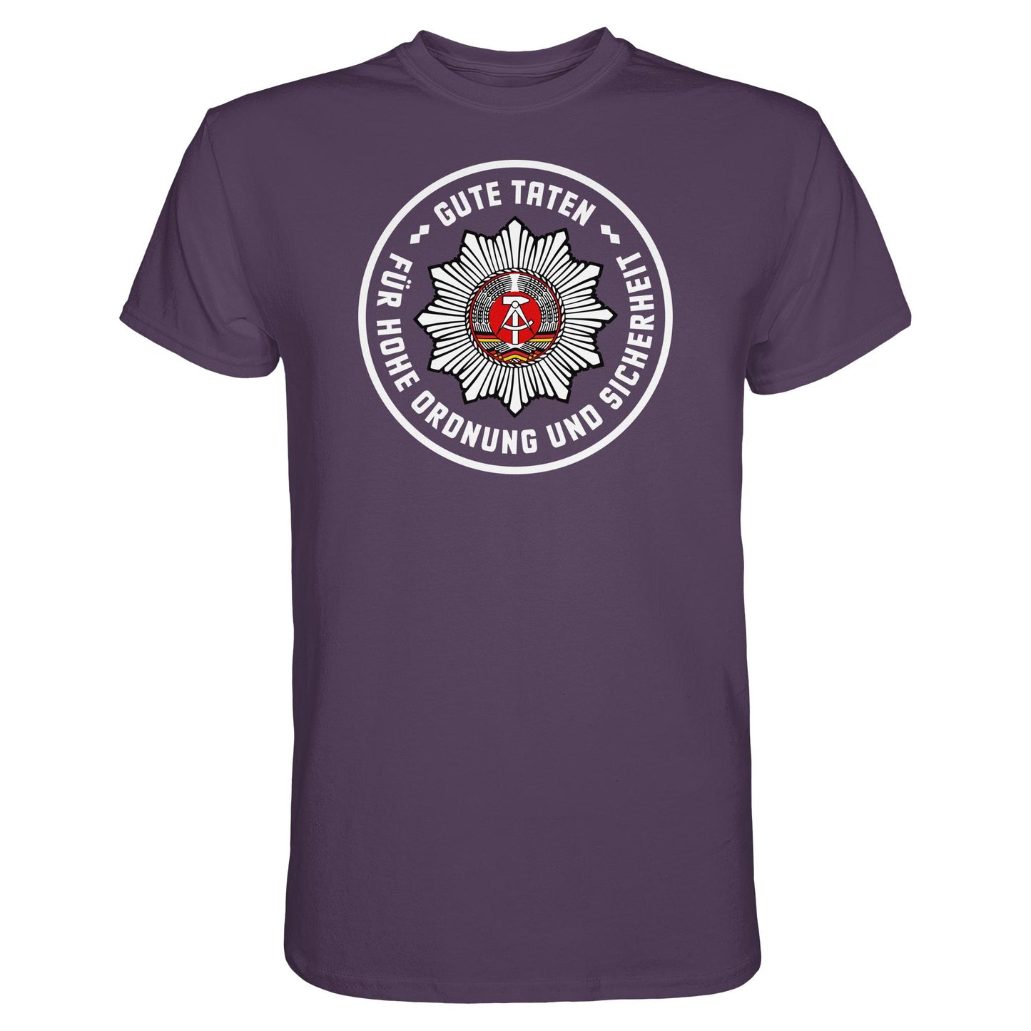 DDR Ostalgie Shirt Unisex • ABZEICHEN VOLKSPOLIZEI FÜR JUNGE PIONIERE