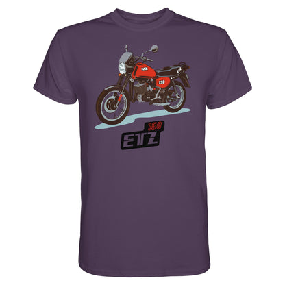 DDR Ostalgie Shirt Unisex • MZ ETZ 150 ROT (ORIGINAL DDR-PLAKAT)