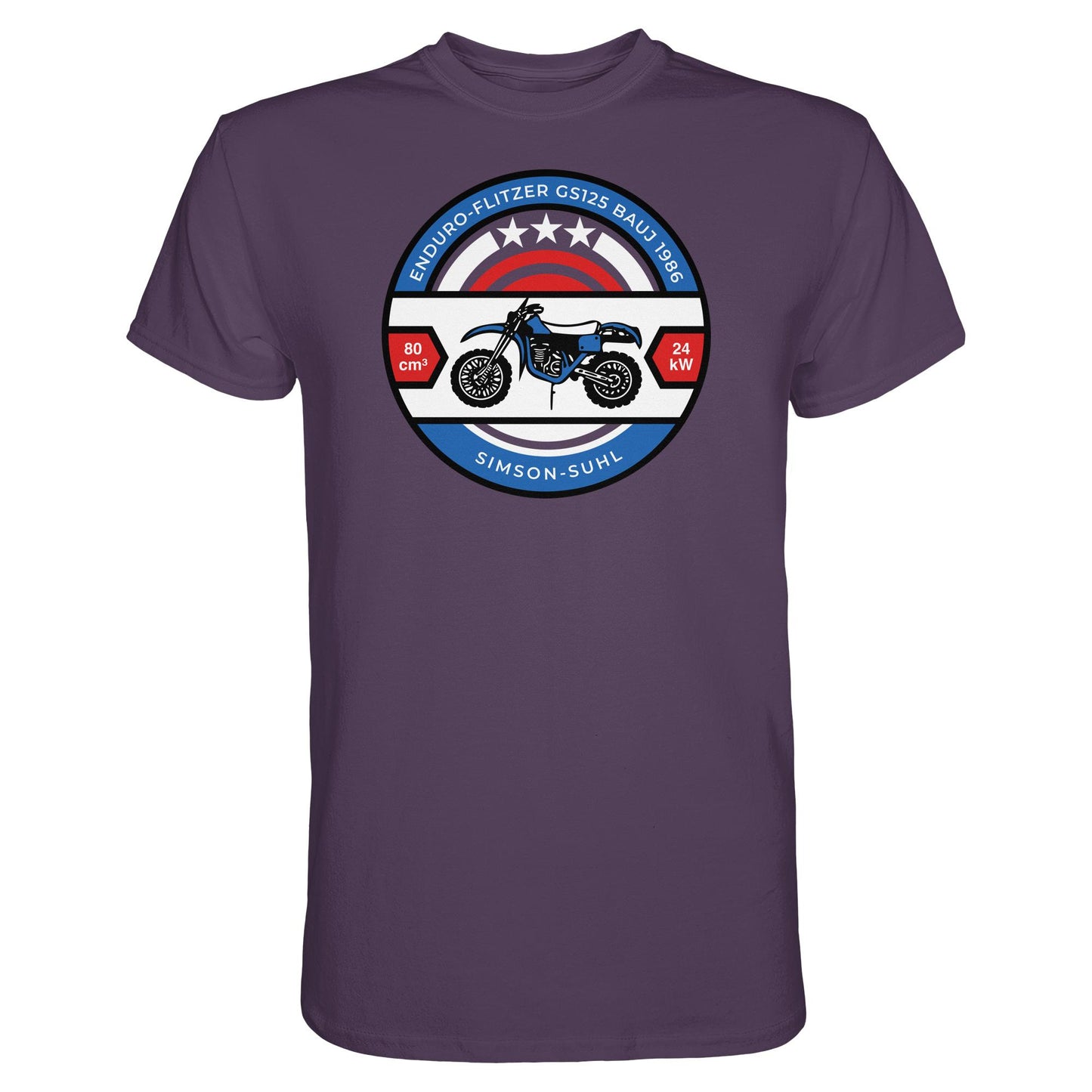 DDR Ostalgie Shirt Unisex • SIMSON ENDURO GS125 - ORIGINAL BIERDECKEL
