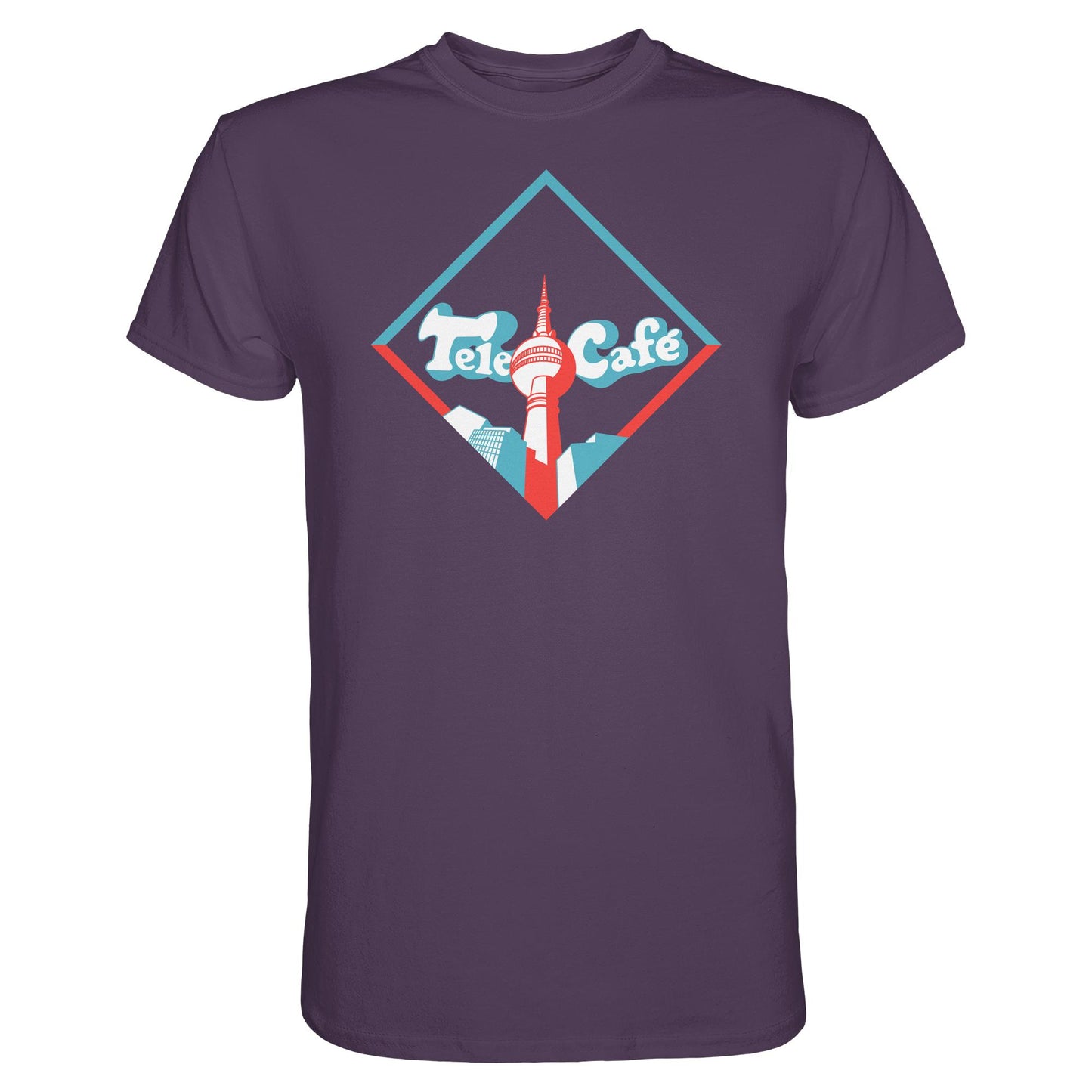 DDR Ostalgie Shirt Unisex • TELE CAFÉ IM FERNSEHTURM BERLIN