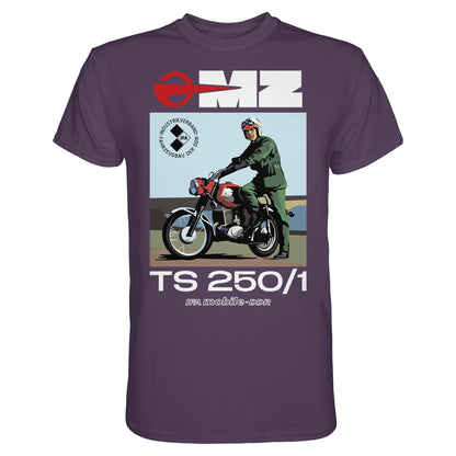 DDR Ostalgie Shirt Unisex • MZ TS 250 (ORIGINAL DDR-PLAKAT)
