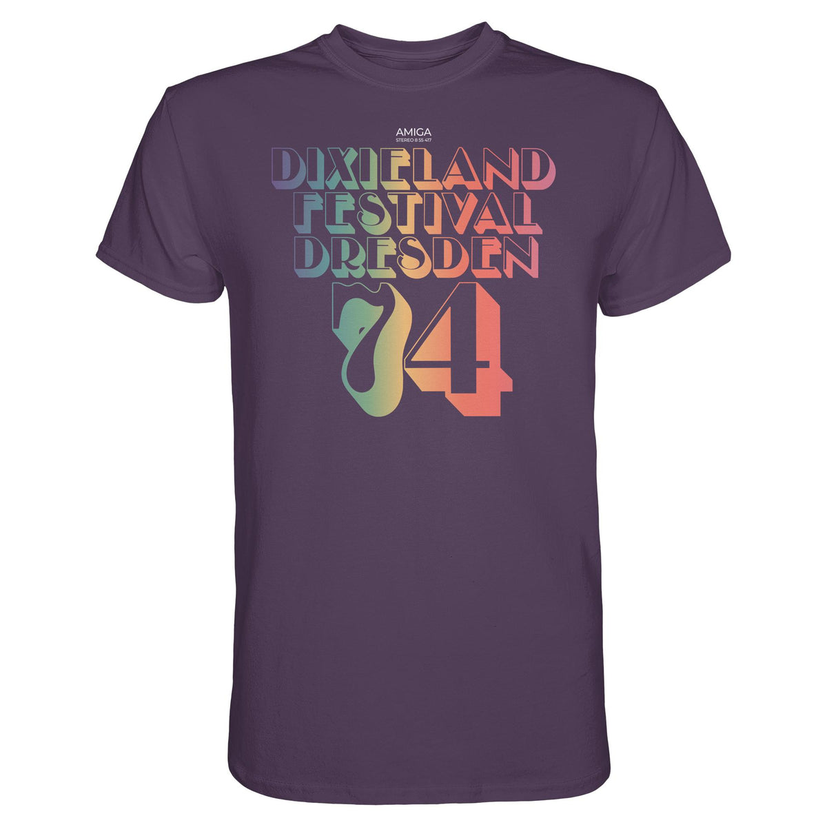 DDR Ostalgie Shirt Unisex • DIXIELAND FESTIVAL DRESDEN 1974 (ORIGINAL-PLATTE)