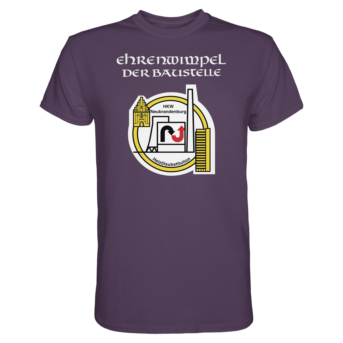 DDR Ostalgie Shirt Unisex • EHRENWIMPEL HKW NEUBRANDENBURG
