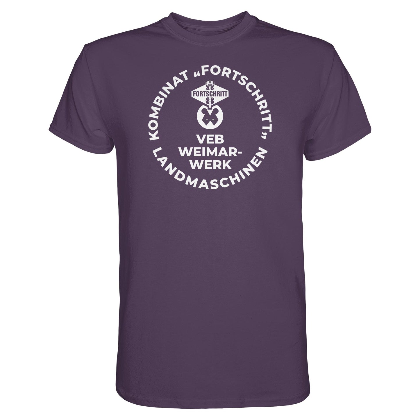 DDR Ostalgie Shirt Unisex • VEB KOMBINAT FORTSCHRITT WEIMAR LANDMASCHINEN