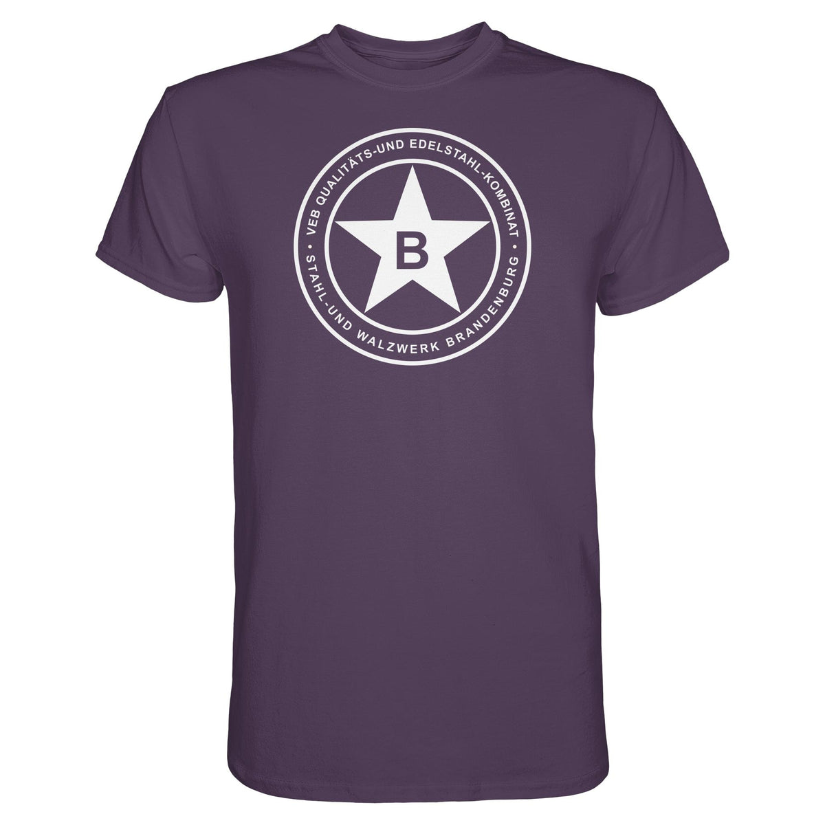 DDR Ostalgie Shirt Unisex • VEB QUALITÄTS- UND EDELSTAHL-KOMBINAT BRANDENBURG