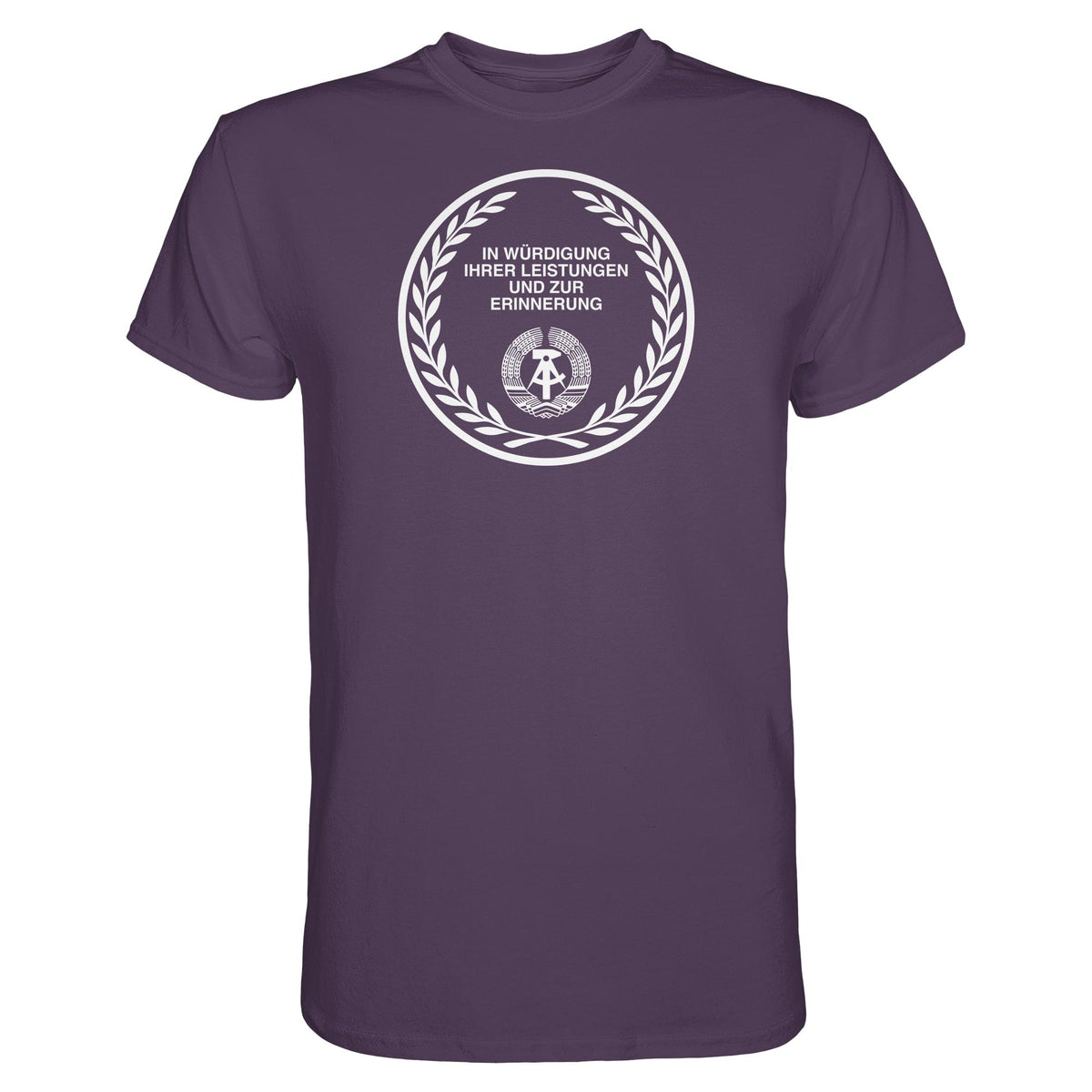DDR Ostalgie Shirt Unisex • EHRENMÜNZE - IN WÜRDIGUNG IHRER LEISTUNGEN