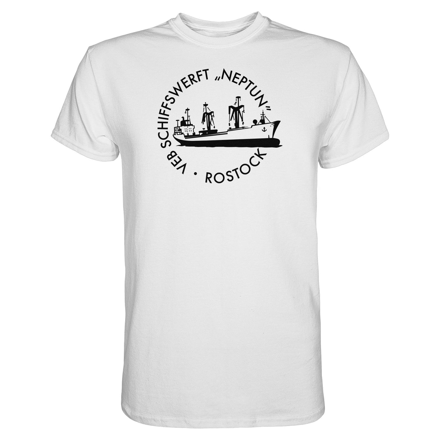 DDR Ostalgie Shirt Unisex • VEB SCHIFFSWERFT NEPTUN ROSTOCK