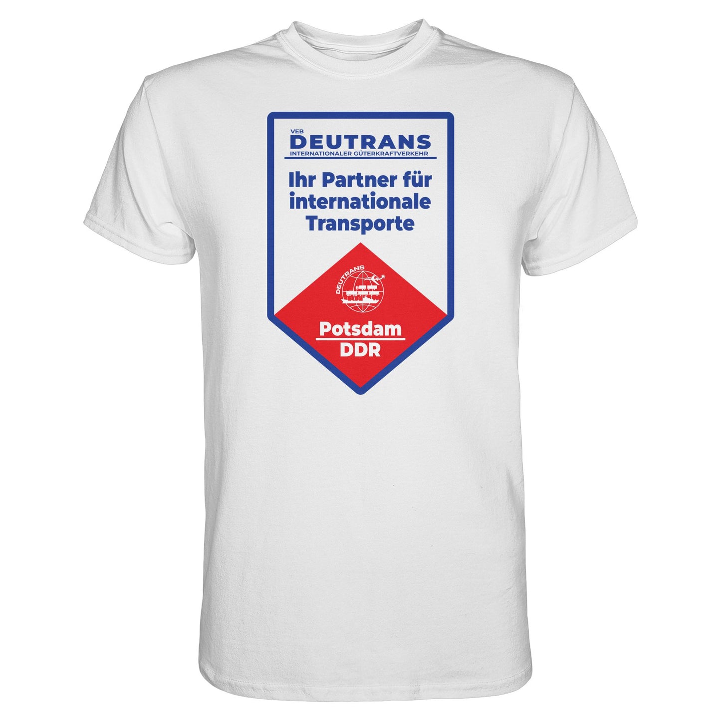 DDR Ostalgie Shirt Unisex • VEB DEUTRANS - POTSDAM