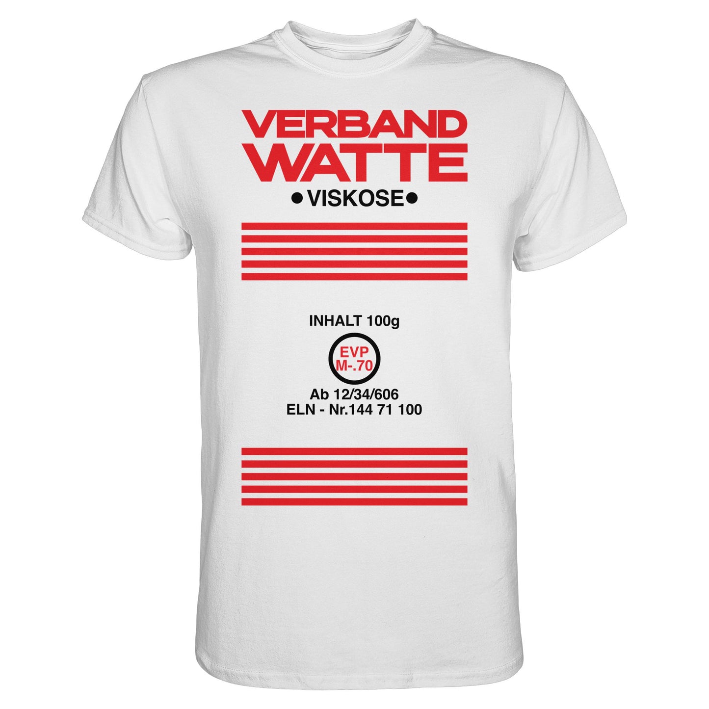 DDR Ostalgie Shirt Unisex • VERBAND WATTE VISKOSE