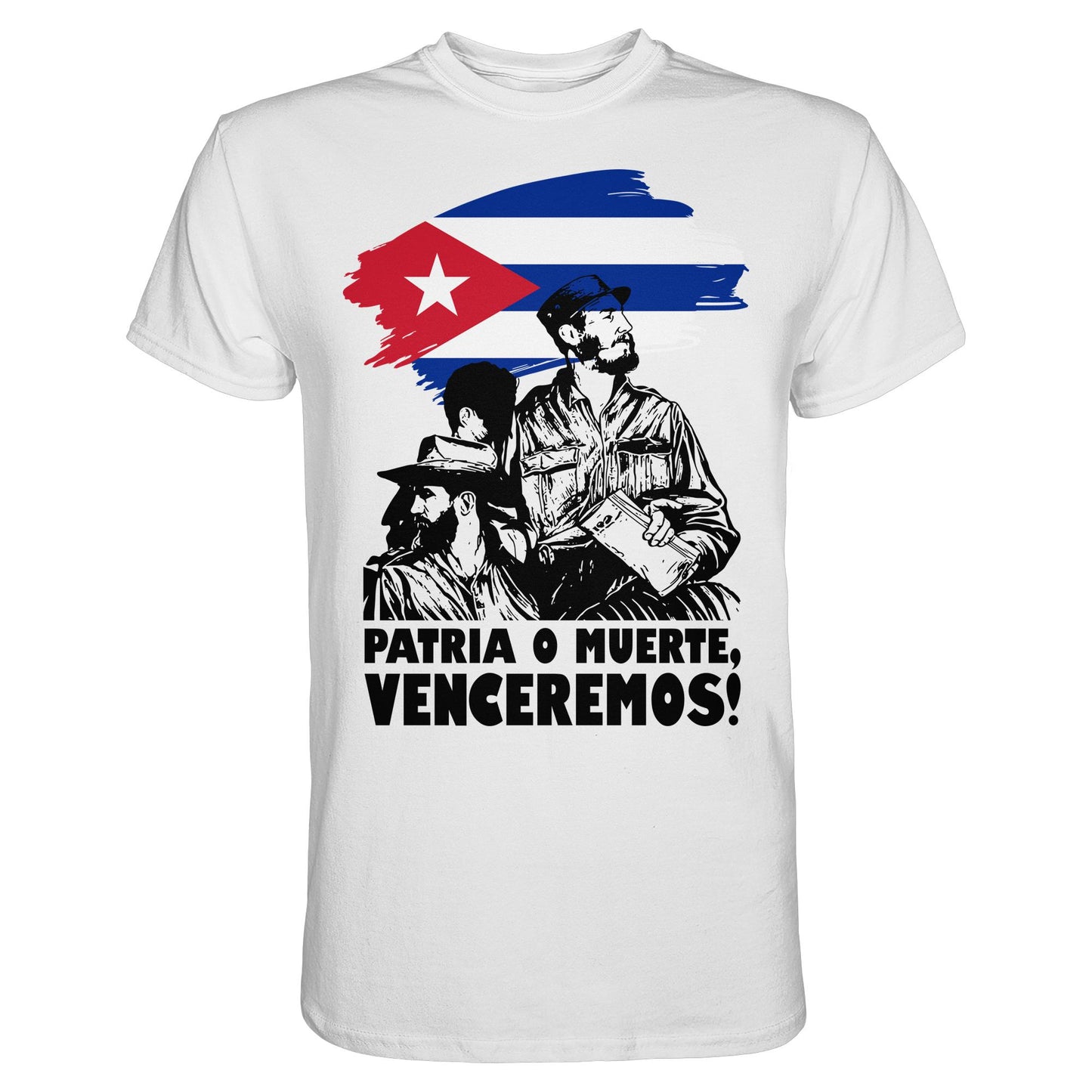 DDR Ostalgie Shirt Unisex • KUBA - PATRIA O MUERTE, VENCEREMOS! (ORIGINAL PLAKAT)