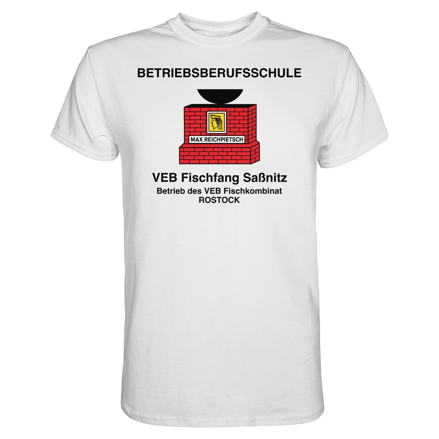 DDR Ostalgie Shirt Unisex • BETRIEBSBERUFSSCHULE MAX REICHPIETSCH