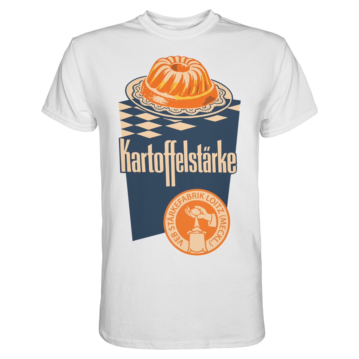 DDR Ostalgie Shirt Unisex • VEB KARTOFFELSTÄRKE - VEB STÄRKEFABRIK LOITZ