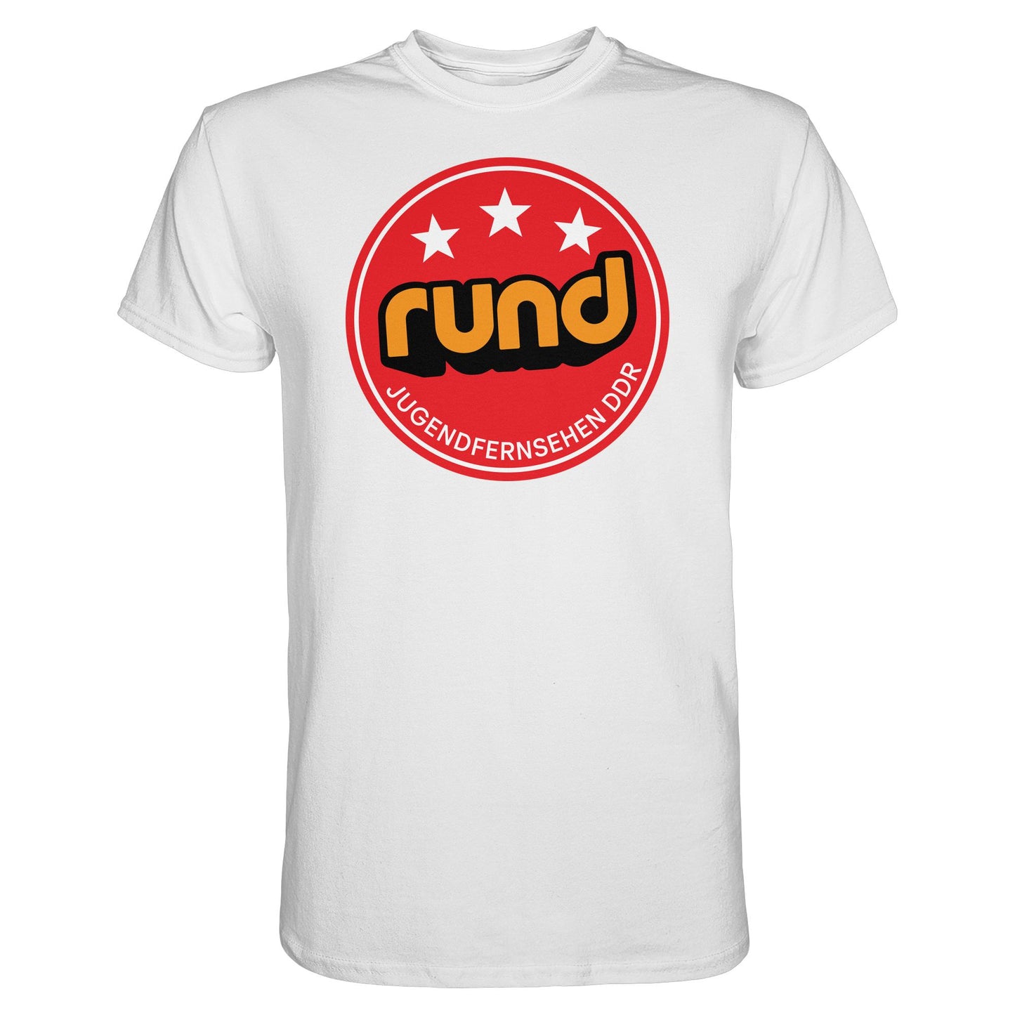 DDR Ostalgie Shirt Unisex • RUND - JUGENDFERNSEHEN DDR