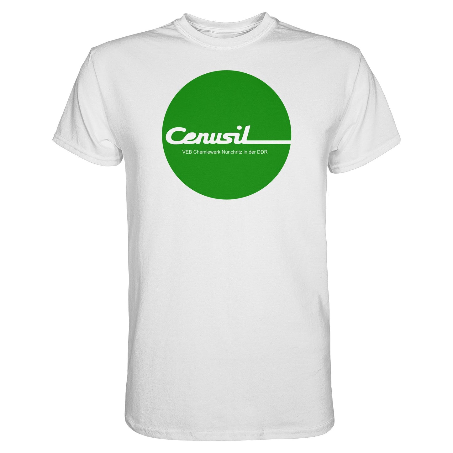 DDR Ostalgie Shirt Unisex • CENUSIL - VEB CHEMIE NÜNCHRITZ