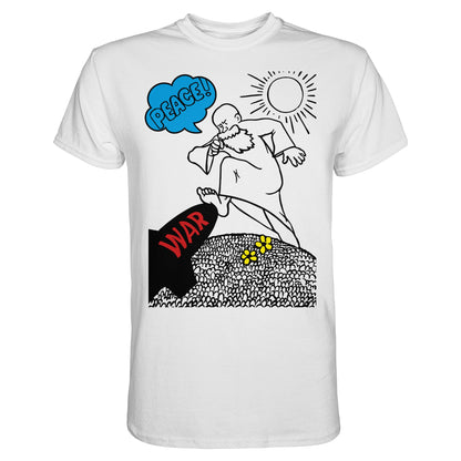 DDR Ostalgie Shirt Unisex • PEACE & WAR (ORIGINAL DDR-PLAKAT)