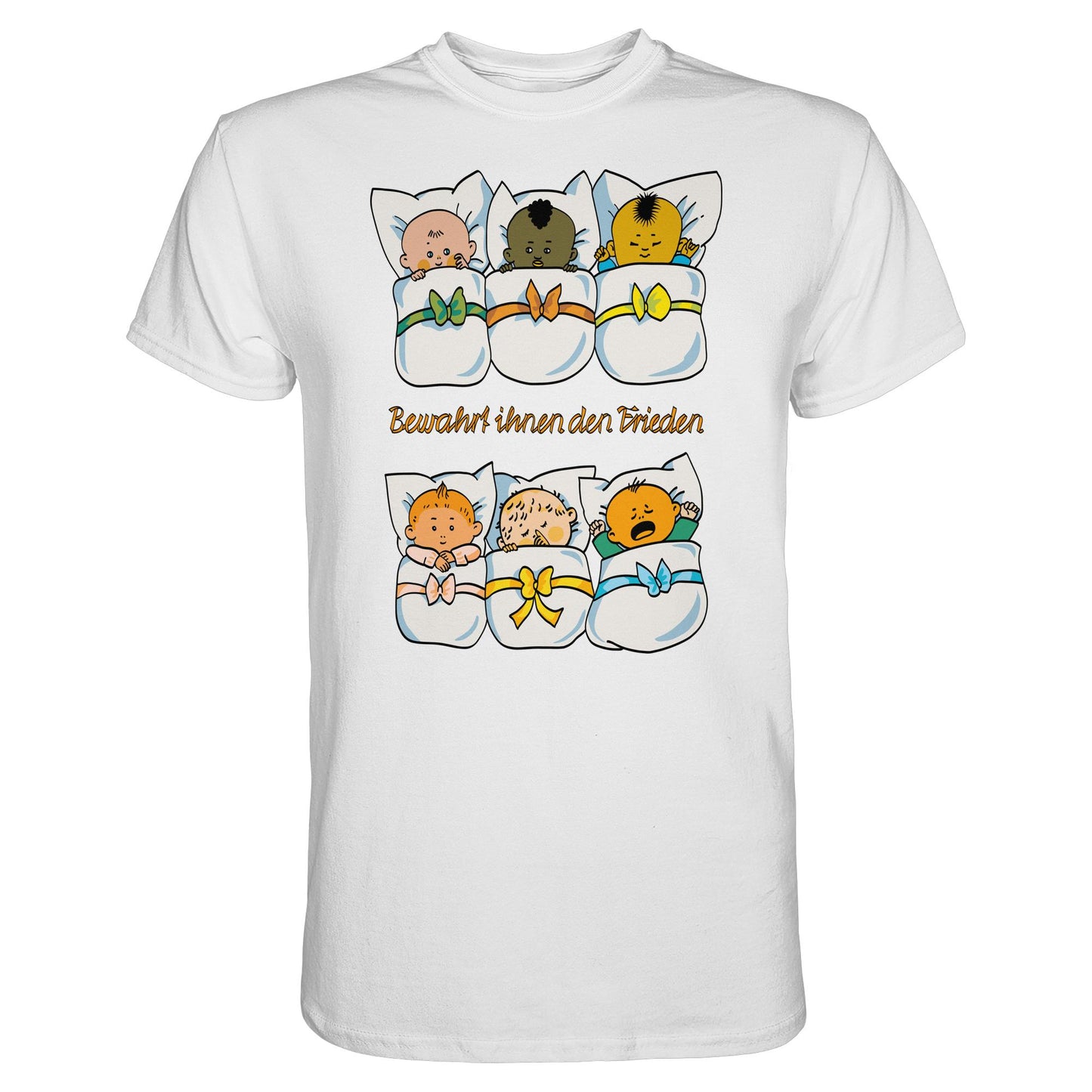 DDR Ostalgie Shirt Unisex • BEWAHRT IHNEN DEN FRIEDEN (DDR ORIGINAL-PLAKAT)