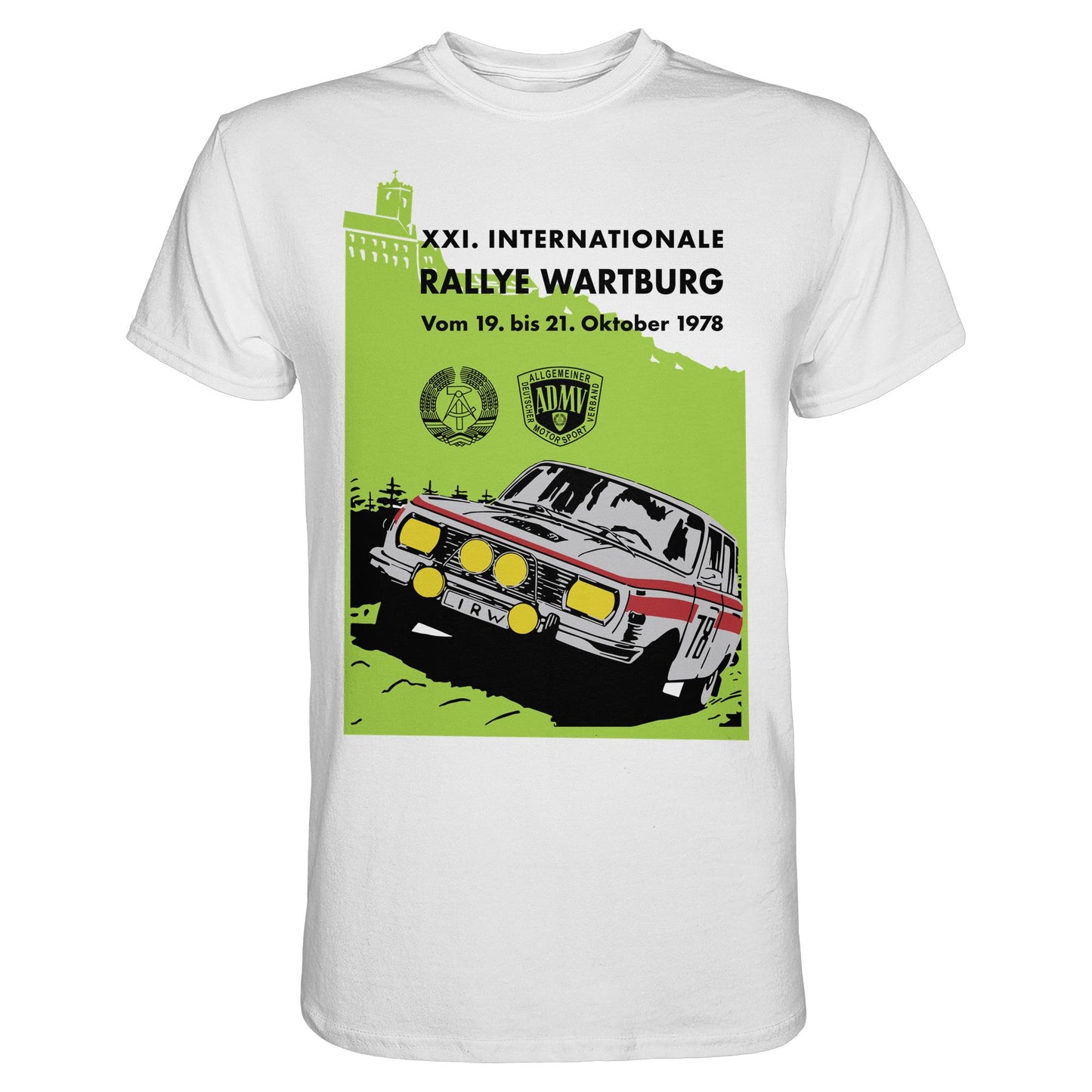 PREMIUM SHIRT UNISEX • INTERNATIONALE RALLYE WARTBURG - 1978