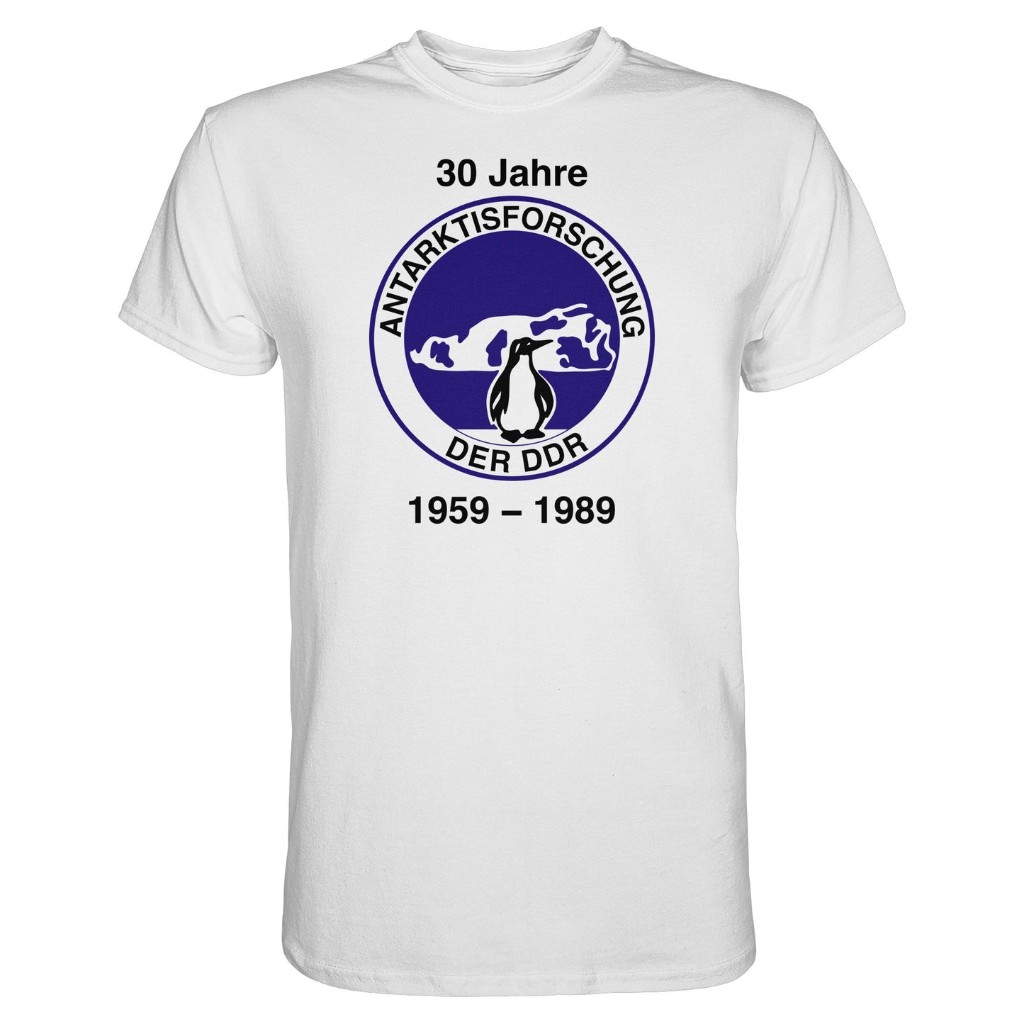 PREMIUM SHIRT UNISEX • 30 JAHRE ANTARKTISFORSCHUNG DER DDR - 1989