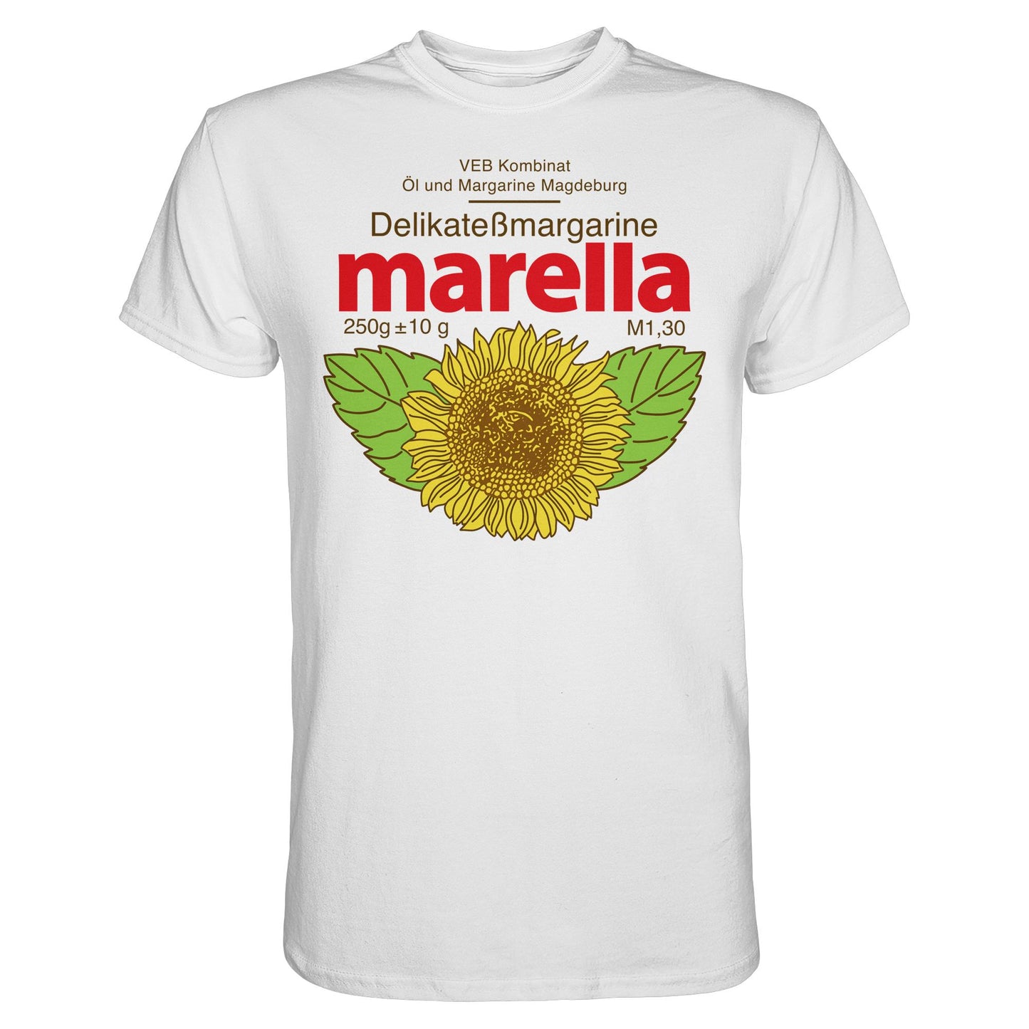 DDR Ostalgie Shirt Unisex • MARELLA MARGARINE - VEB KOMBINAT ÖL MAGDEBURG